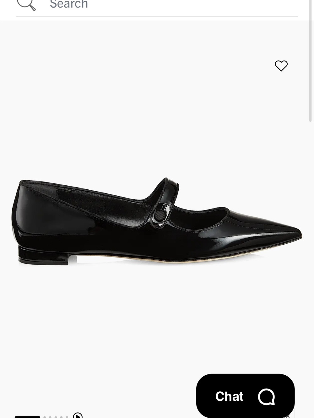 Manolo Blahnik Campariflat 10MM Patent Leather Mary Janes